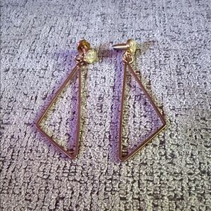 Geometric Gold Earrings